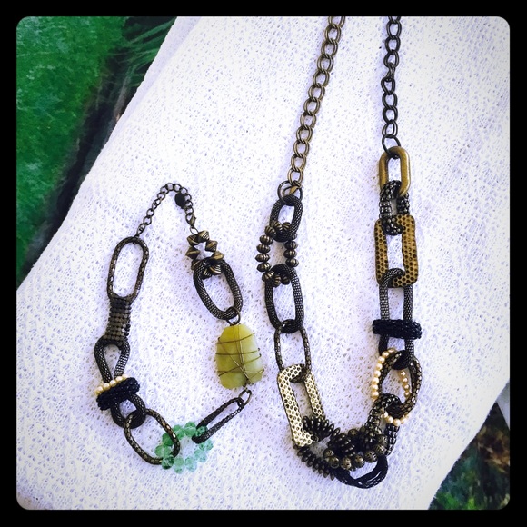 EFM 2 in 1 fashion necklace. - Picture 1 of 8